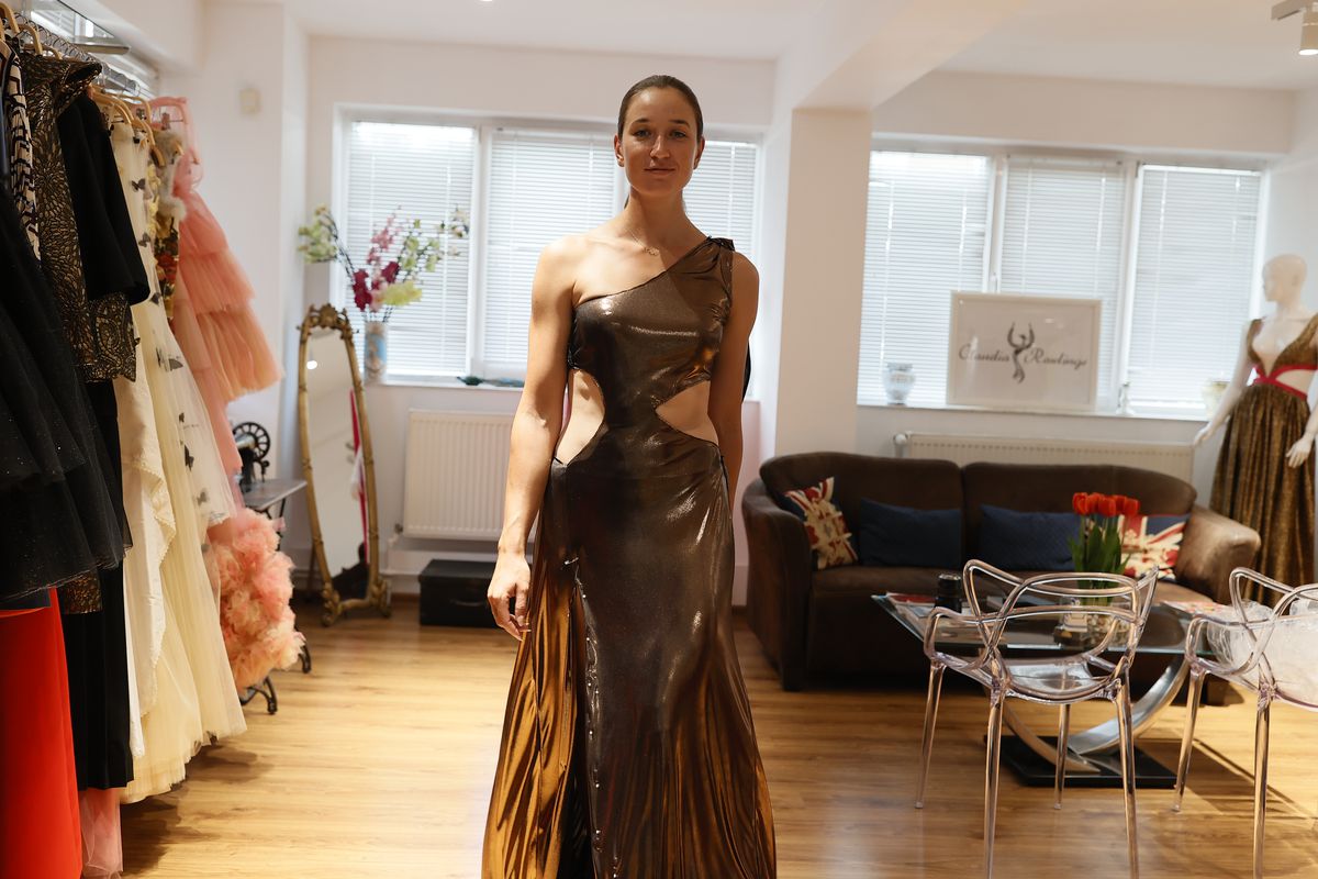 Simona Radiș modă - Bukarest Fashion Week, making off