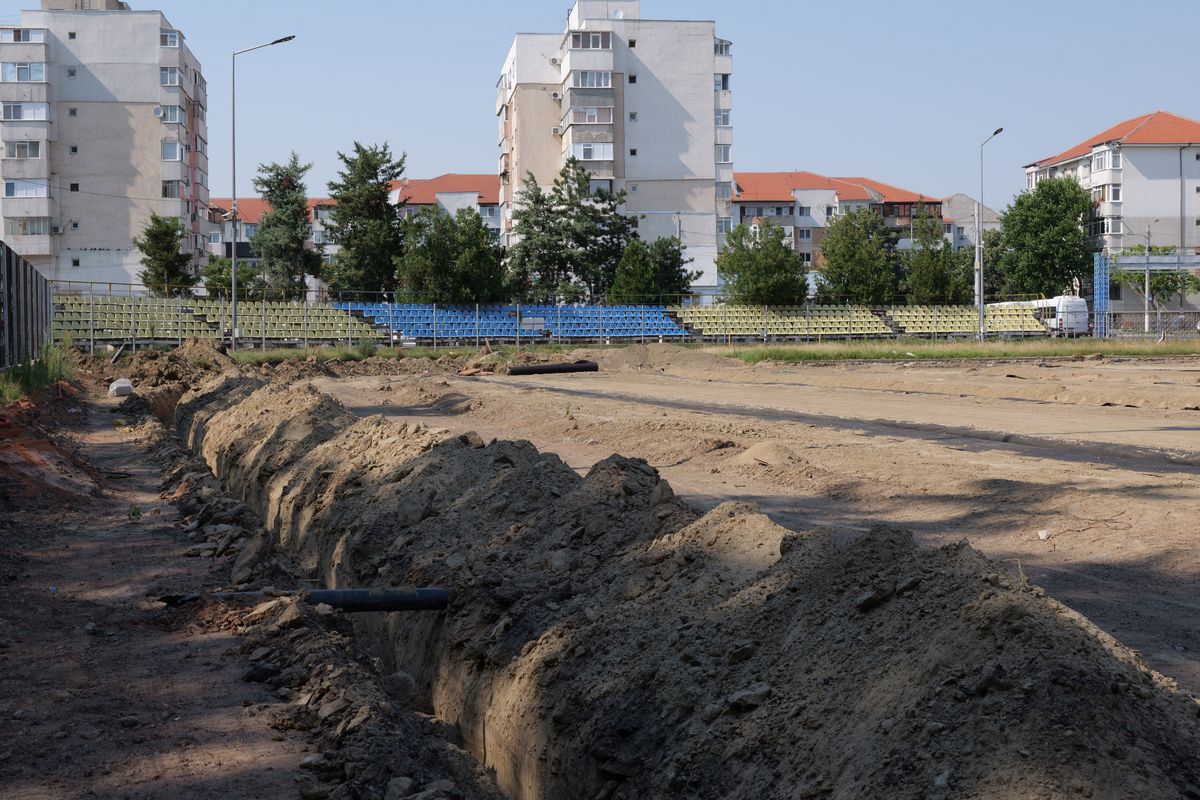 Stadion Unirea Slobozia iulie 2025