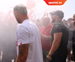 Nebunie la sosirea lui Marko Arnautovic la Belgrad // foto: sportal.blic.rs