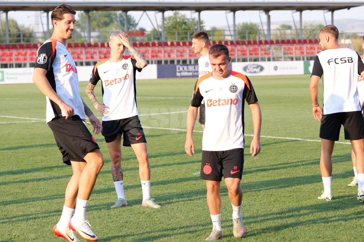 Dennis Politic, OUT din lot pentru Shkendija - FCSB + revenirea confirmată de Elias Charalambous în conferință