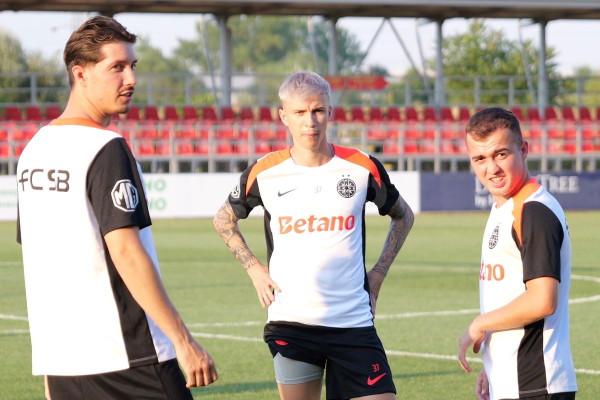 FCSB, antrenament înainte de meciul cu Shkendija // foto: Andrei Furnigă