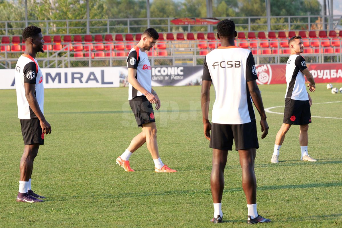 Dennis Politic, OUT din lot pentru Shkendija - FCSB + revenirea confirmată de Elias Charalambous în conferință