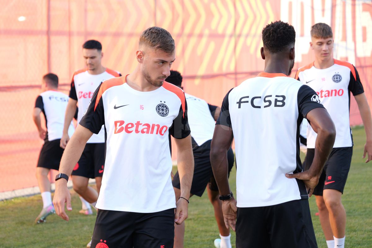 Dennis Politic, OUT din lot pentru Shkendija - FCSB + revenirea confirmată de Elias Charalambous în conferință