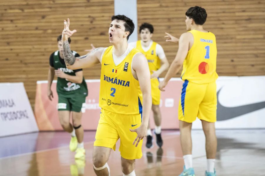 România s-a menținut în prima divizie a Campionatului European U20 de baschet » Președintele FRB l-a lăudat pe căpitanul tricolorilor