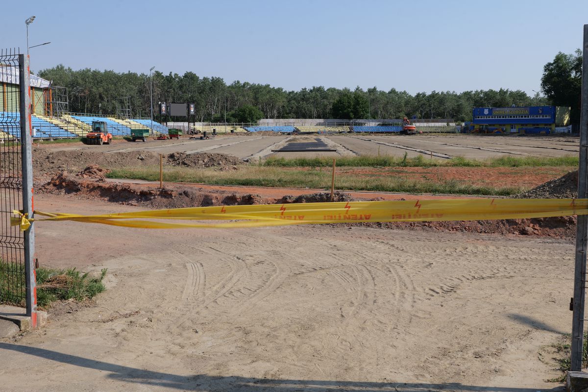 Stadion Unirea Slobozia iulie 2025