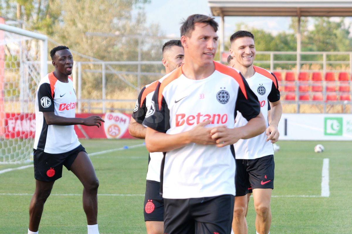 FCSB, antrenament înainte de meciul cu Shkendija // foto: Andrei Furnigă
