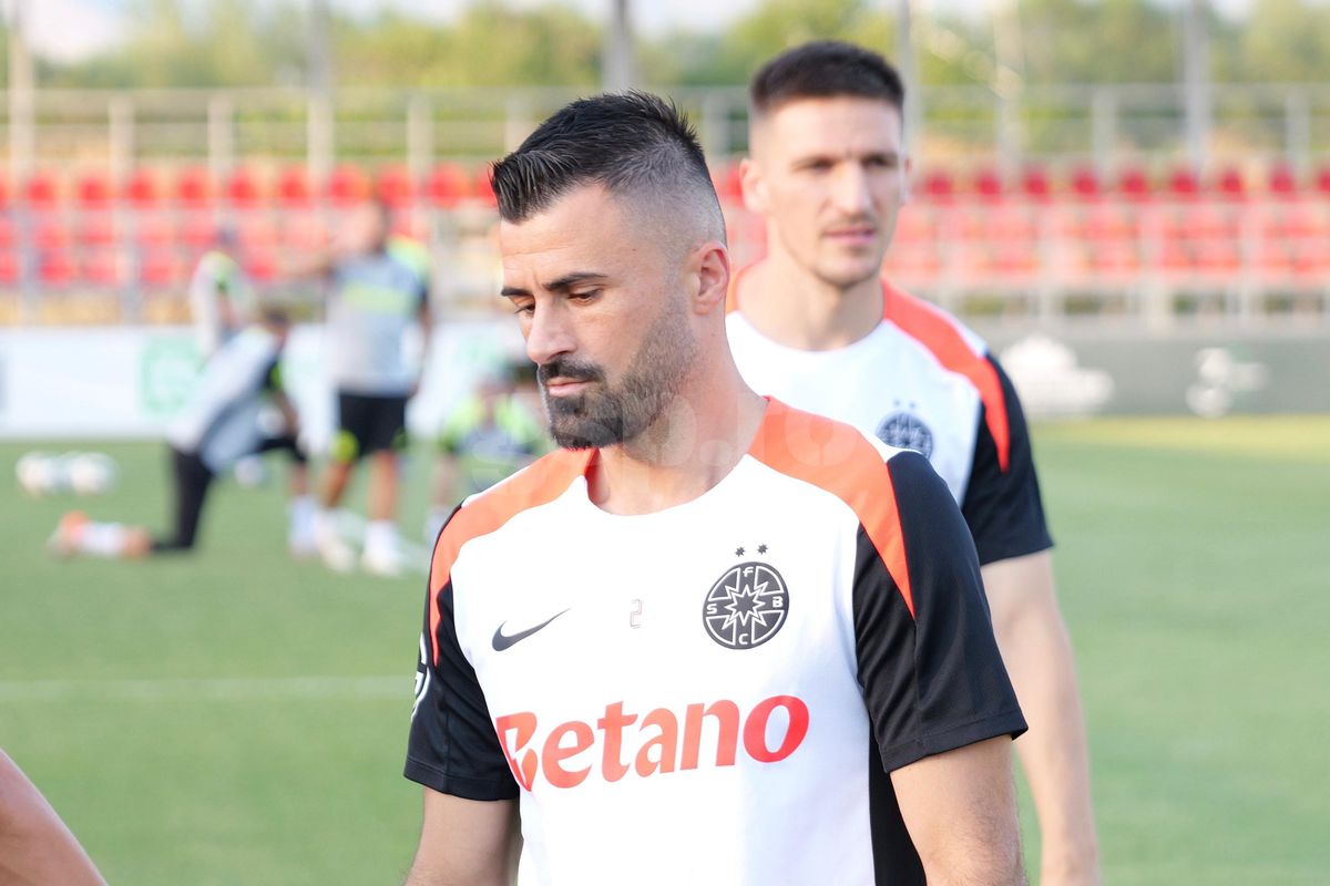 FCSB, antrenament înainte de meciul cu Shkendija // foto: Andrei Furnigă