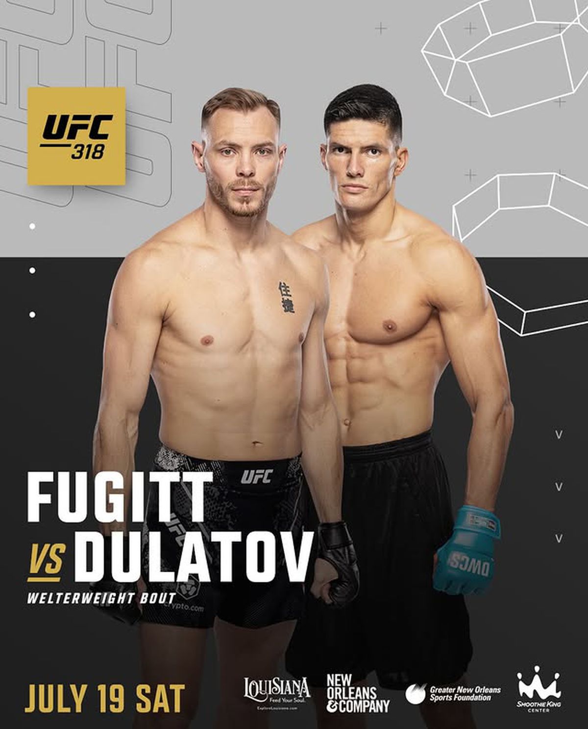 A câștigat lupta din UFC, apoi a pornit către podiumul Versace: „Arăt bine, nu?”