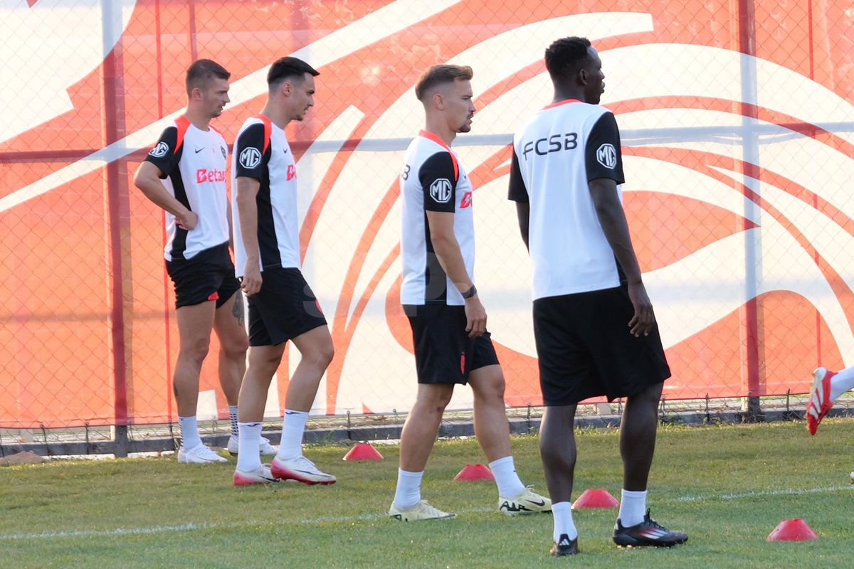 FCSB, antrenament înainte de meciul cu Shkendija // foto: Andrei Furnigă