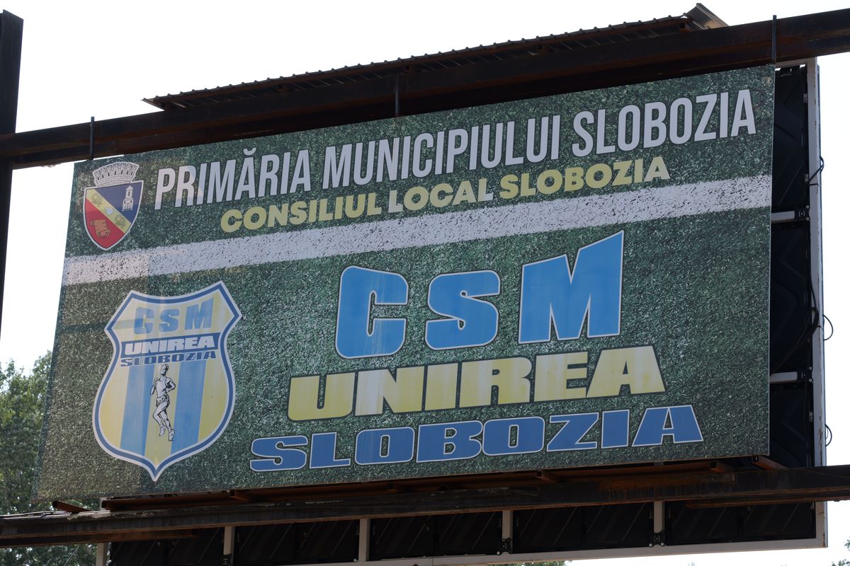 Stadion Unirea Slobozia iulie 2025