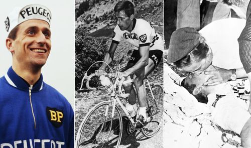 POVESTE „Urcați-mă pe bicicletă, urcați-mă pe bicicletă!” » În 1967, a murit în timpul Turului Franței, în urma unui cocktail ucigaș, pe o cățărare nemiloasă! Nici un „sărut” nu l-a putut salva