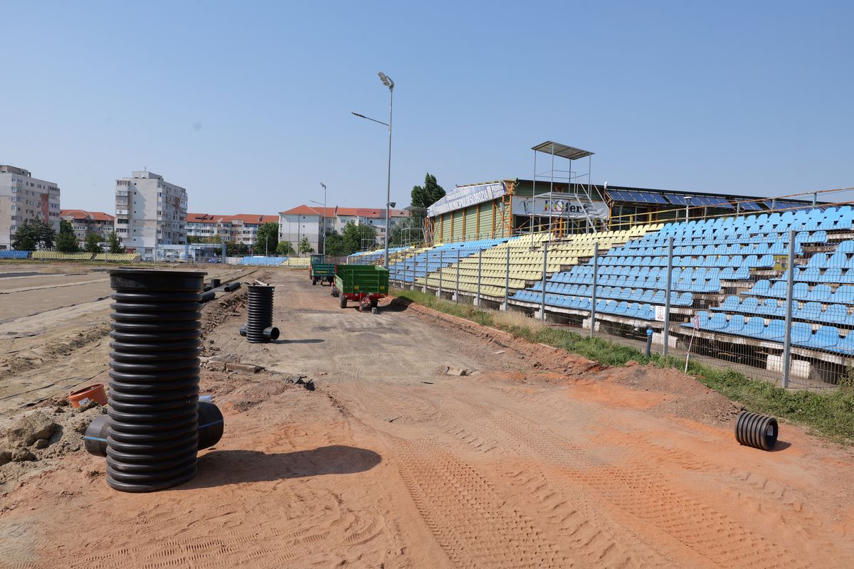 Stadion Unirea Slobozia iulie 2025