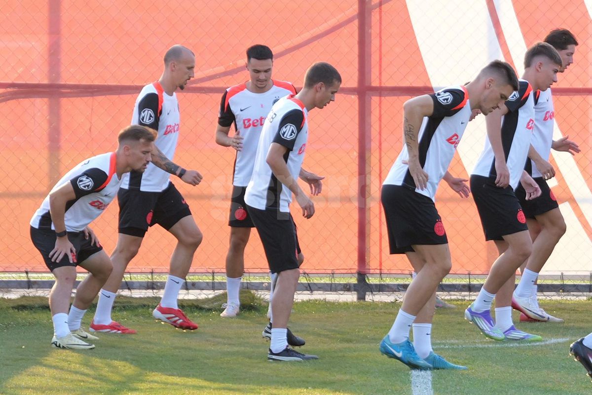 Dennis Politic, OUT din lot pentru Shkendija - FCSB + revenirea confirmată de Elias Charalambous în conferință