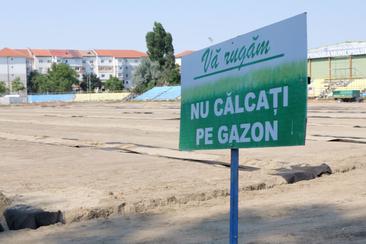 Stadion Unirea Slobozia iulie 2025