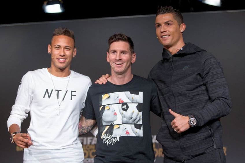 Neymar, Messi și Ronaldo (în ordine de la stânga la dreapta) ar putea ajunge la PSG, spune Wagner Ribeiro // foto: Guliver/gettyimages