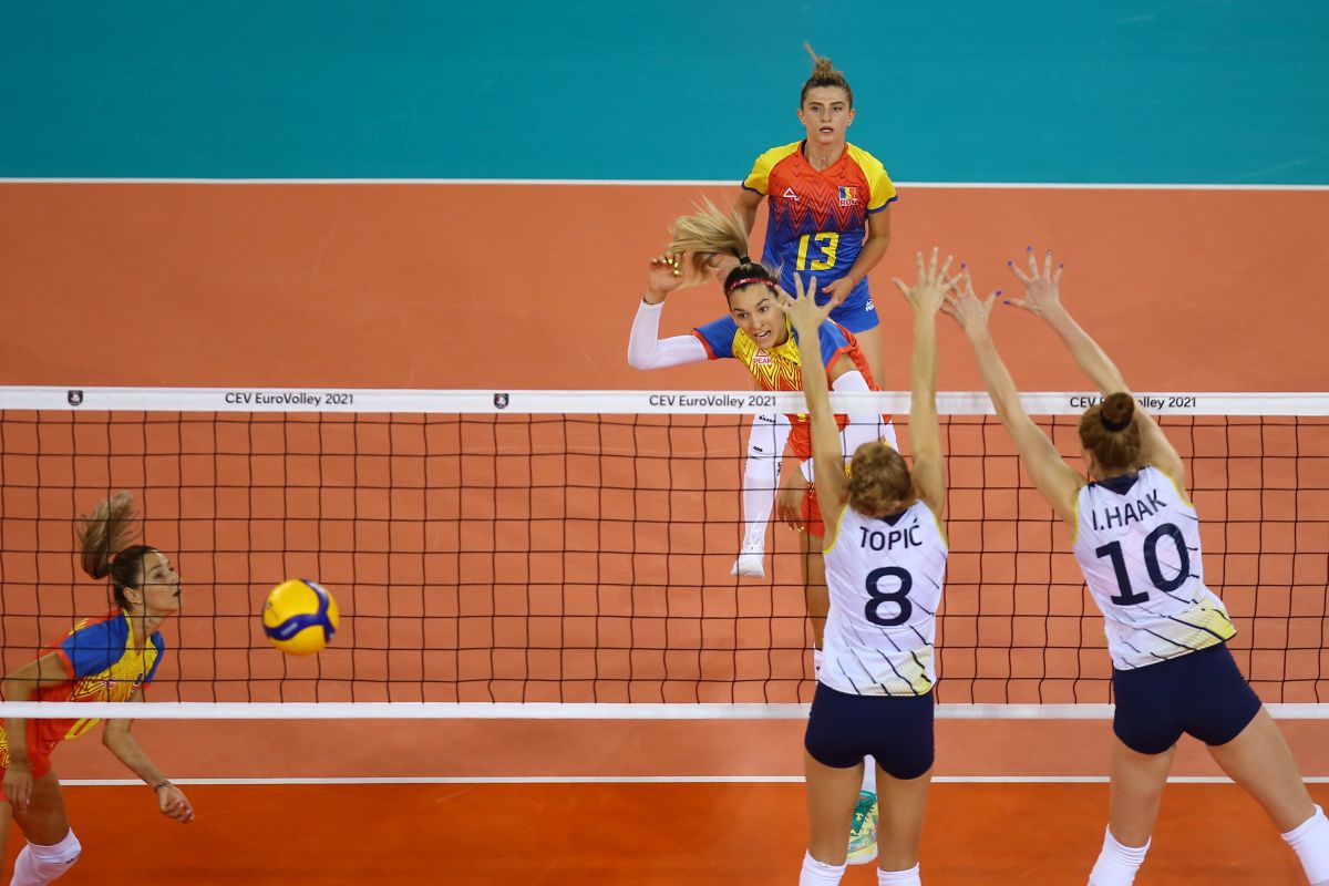 FOTO România - Suedia, volei, 21.08.2021