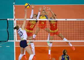 Cine e Isabelle Haak, jucătoarea care a bătut de una singură România la Campionatul European de volei feminin! Contract fabulos la club