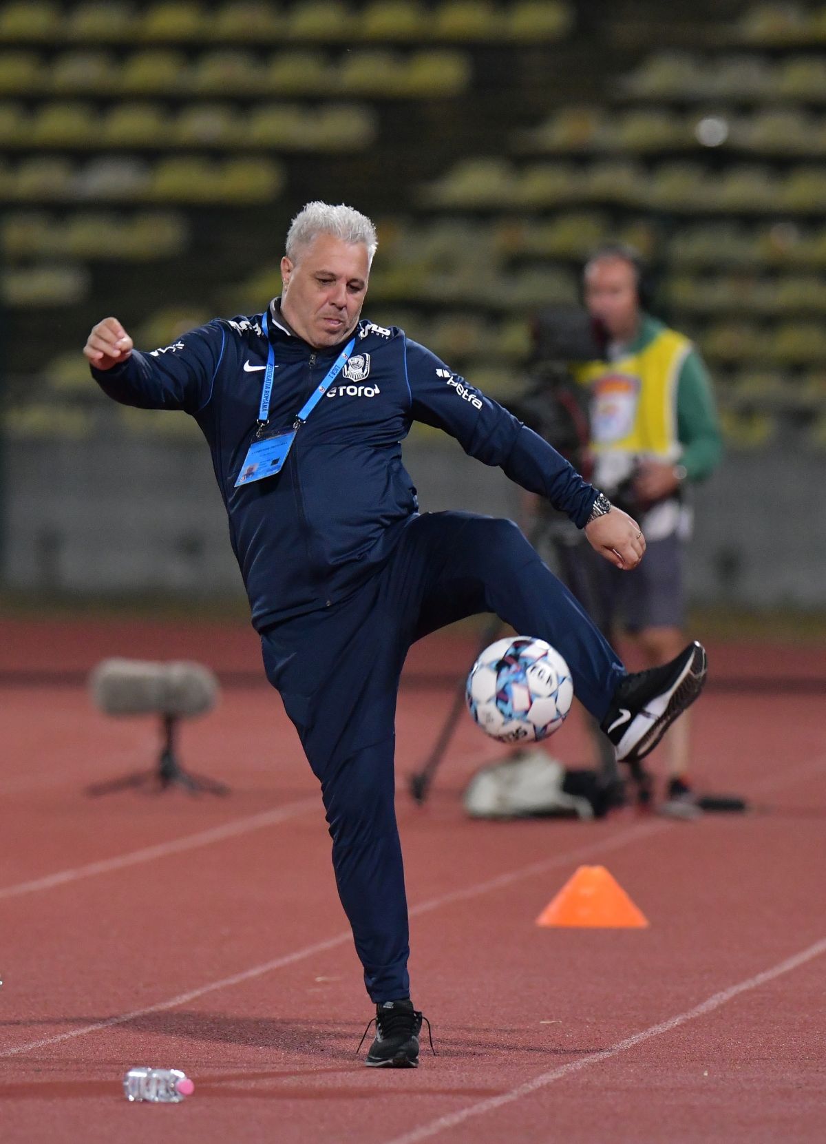 Gestul lui Marius Șumudică, imediat după fluierul final al victoriei cu FC Argeș