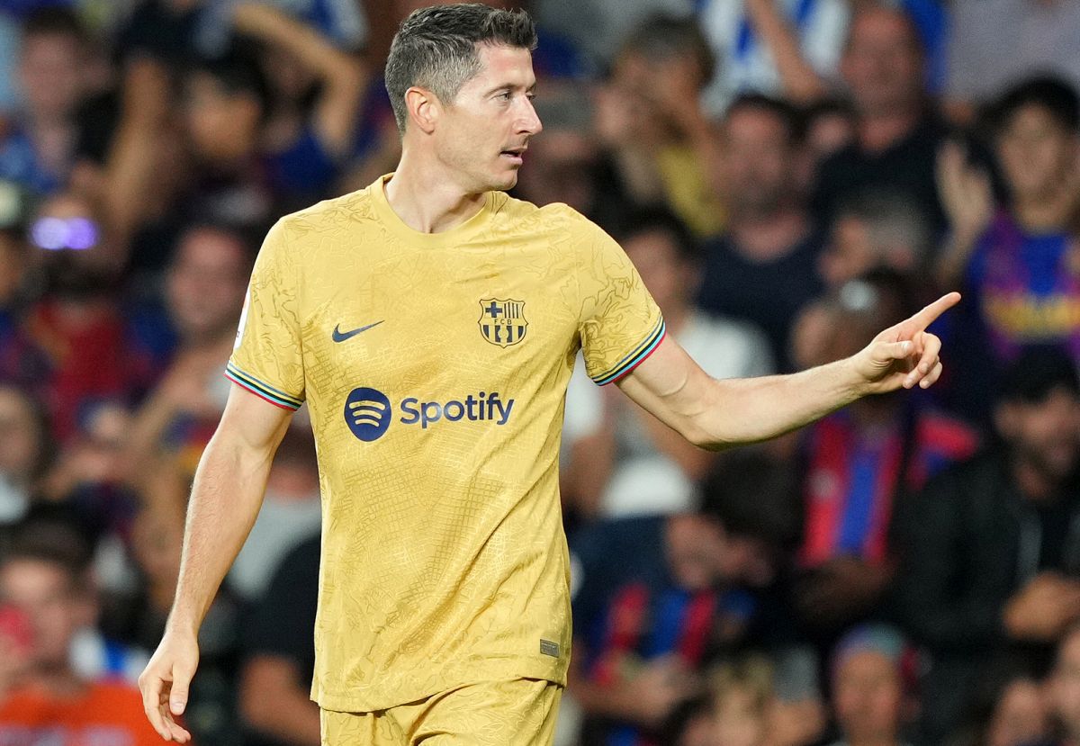 Emoționant » Cui i-a dedicat Robert Lewandowski primele goluri pentru Barcelona