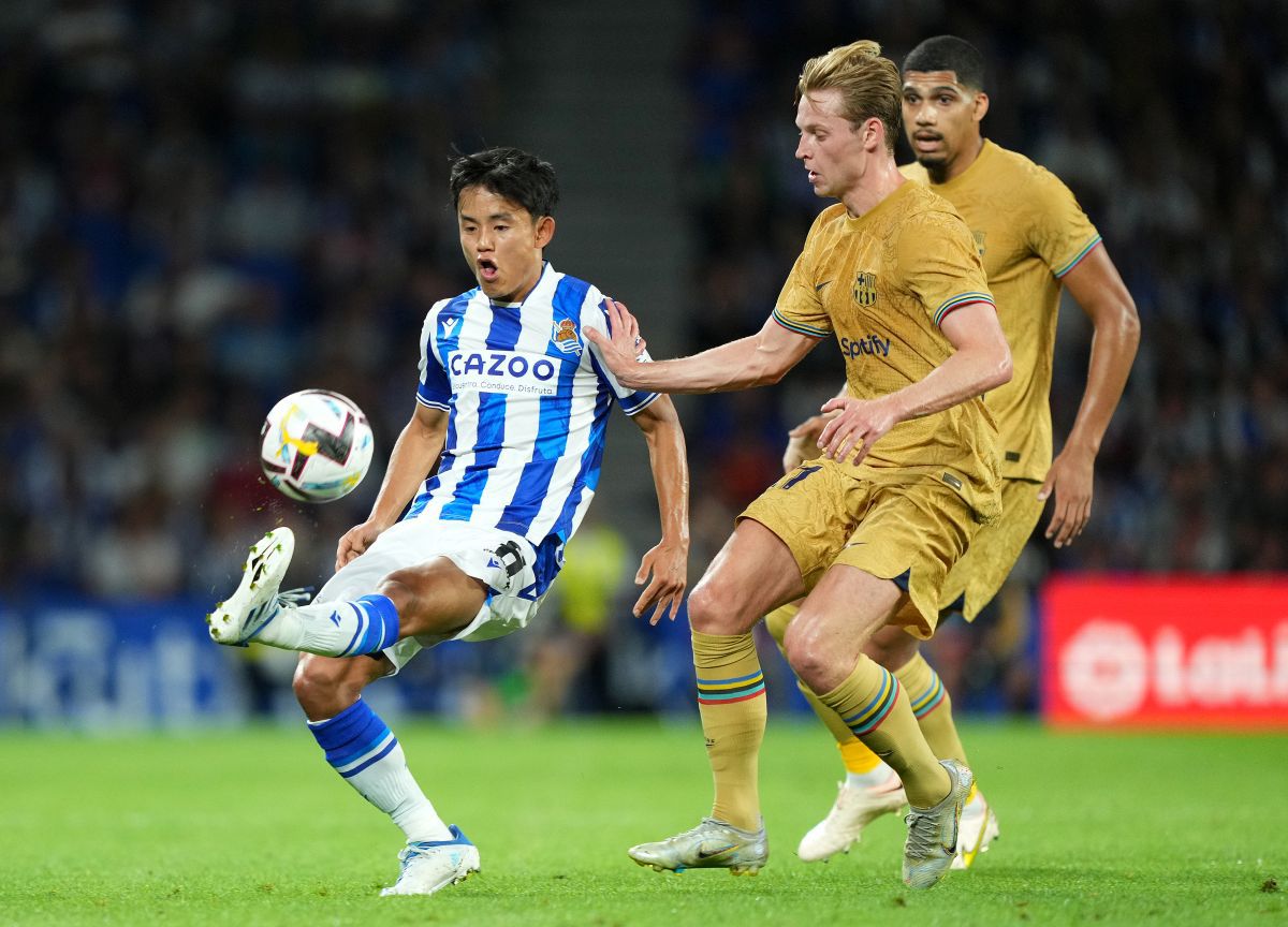 Real Sociedad - Barcelona 1-4 » Recital „blaugrana” la San Sebastian: Lewandowski, „dublă” de ziua lui