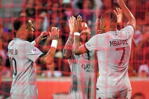 Kylian Mbappe a semnat, duminică seara, în partida cu Lille din deplasare, cel mai rapid gol din istoria recentă a Ligue 1 / Sursă foto: Imago