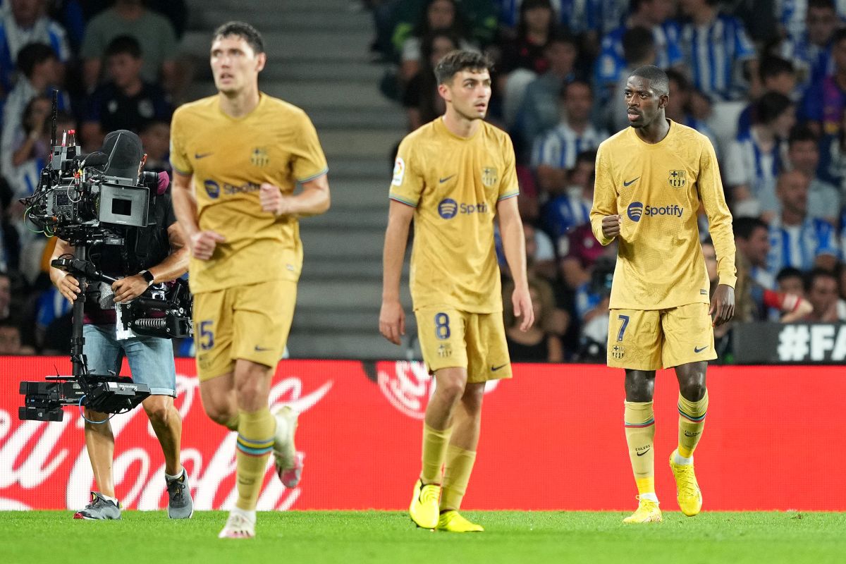 Real Sociedad - Barcelona 1-4 » Recital „blaugrana” la San Sebastian: Lewandowski, „dublă” de ziua lui