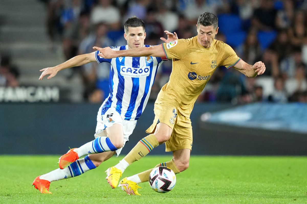 Emoționant » Cui i-a dedicat Robert Lewandowski primele goluri pentru Barcelona