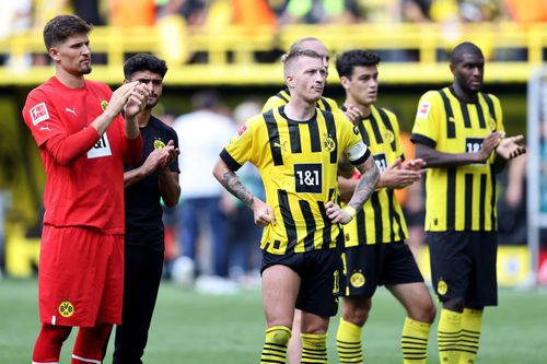 Acest 2-3 cu Werder, după 2-0 în minutul 89, e o premieră negativă în istoria Borussiei Dortmund. Foto: Guliver/GettyImages