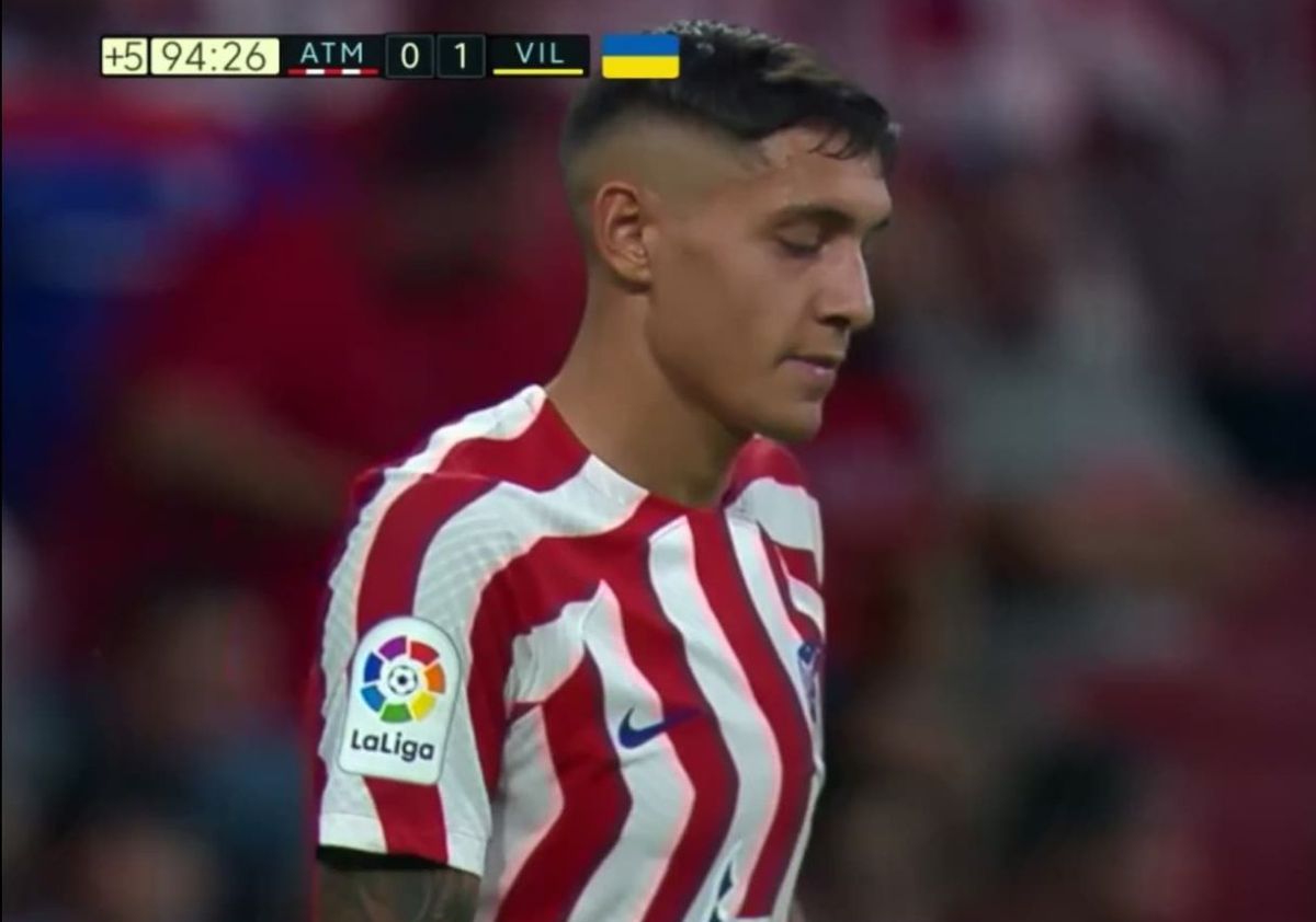 Atletico Madrid - Villarreal, roșu Nahuel Molina