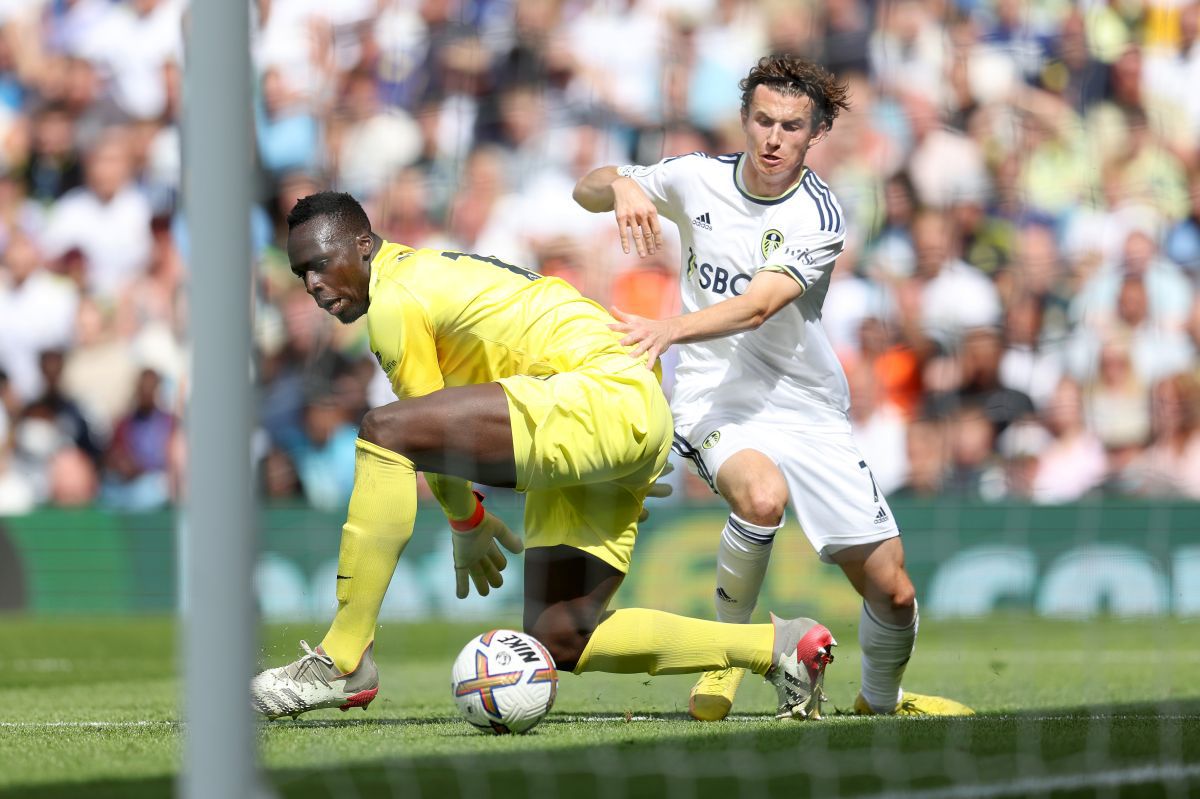 Gafa lui Edouard Mendy din Leeds - Chelsea