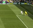 Gafa lui Edouard Mendy din Leeds - Chelsea  / Captură Twitter