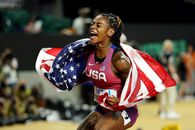 Victorie în multe culori » Excentrica Sha'Carri Richardson s-a impus în proba de 100 de metri la Campiontele Mondiale de la Budapesta