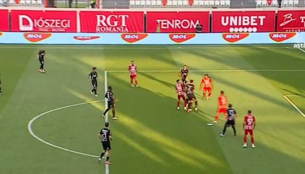 Golul marcat de Sherif Kallaku în Sepsi - Hermannstadt