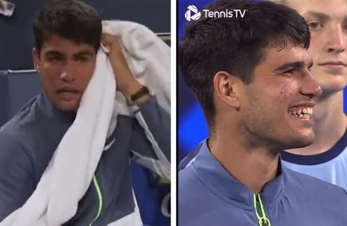 Novak Djokovic (36 de ani, 2 ATP) l-a învins pe Carlos Alcaraz (20 de ani, 1 ATP) în finala turneului de la Cincinnati, scor 5-7, 7-6(7), 7-6(4). Ibericul a izbucnit în lacrimi la final.