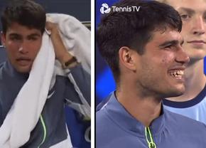 Carlos Alcaraz a trecut prin toate stările după finala cu Novak Djokovic » Lacrimi de copil, urmate de un râs în hohote la gluma lui Nole