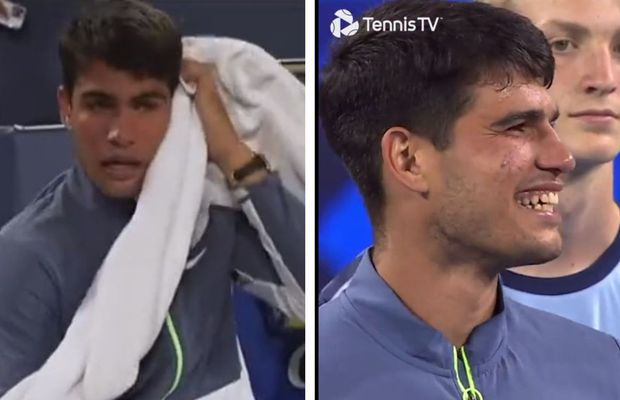 Carlos Alcaraz a trecut prin toate stările după finala cu Novak Djokovic » Lacrimi de copil, urmate de un râs în hohote la gluma lui Nole