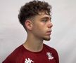 Andrei Borza (17 ani) a avut o prestație solidă în victoria Rapidului cu Farul, scor 3-1. Fundașul stânga a oferit primele impresii în tricoul giuleștenilor.