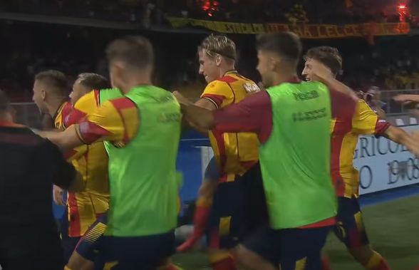 Rareș Burnete, debut perfect în Serie A » Internaționalul „tricolor”, decisiv în Lecce - Lazio