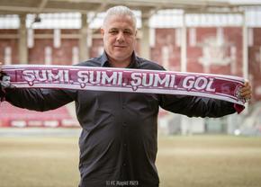 Marius Șumudică, primul gest după ce a fost numit antrenorul Rapidului » Ce le-a dat unor copii