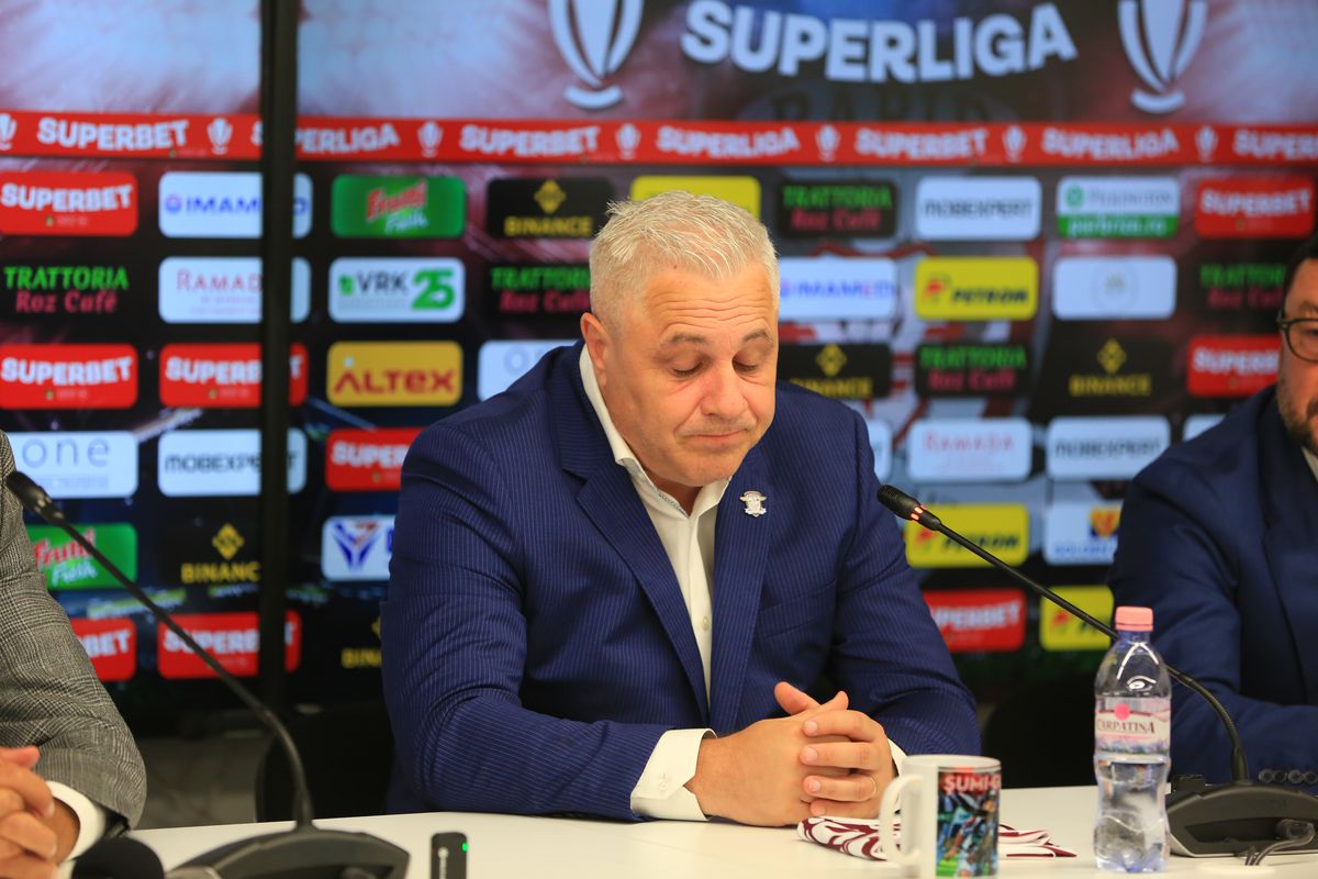 Prima decizie radicală a lui Marius Șumudică la Rapid » Ce se întâmplă cu Săpunaru