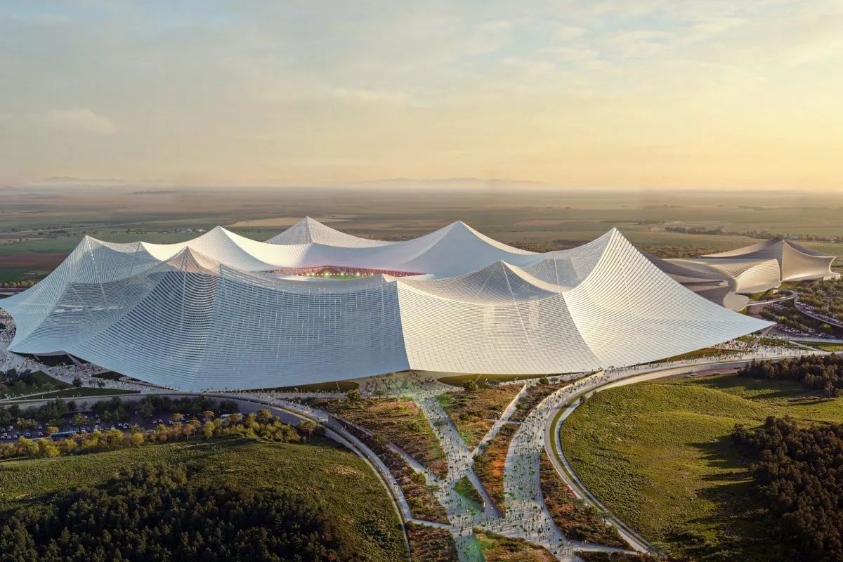 Au apărut imaginile cu cel mai mare stadion din lume » Așa va arăta arena senzațională de 115.000 de locuri