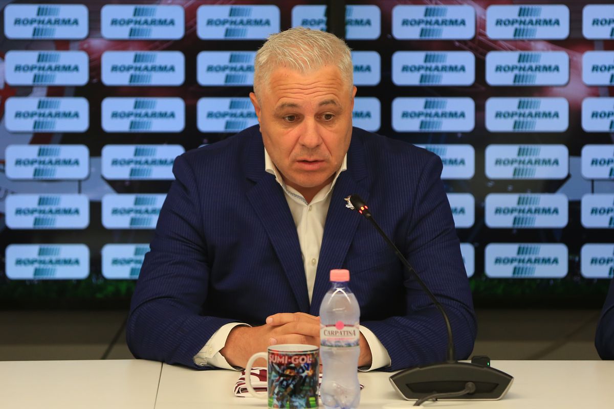 Marius Șumudică, prezentat la Rapid în cadrul unei conferințe de peste o oră: „Domnul Șucu m-a surprins cu o întrebare. N-am mai întâlnit așa ceva până acum”