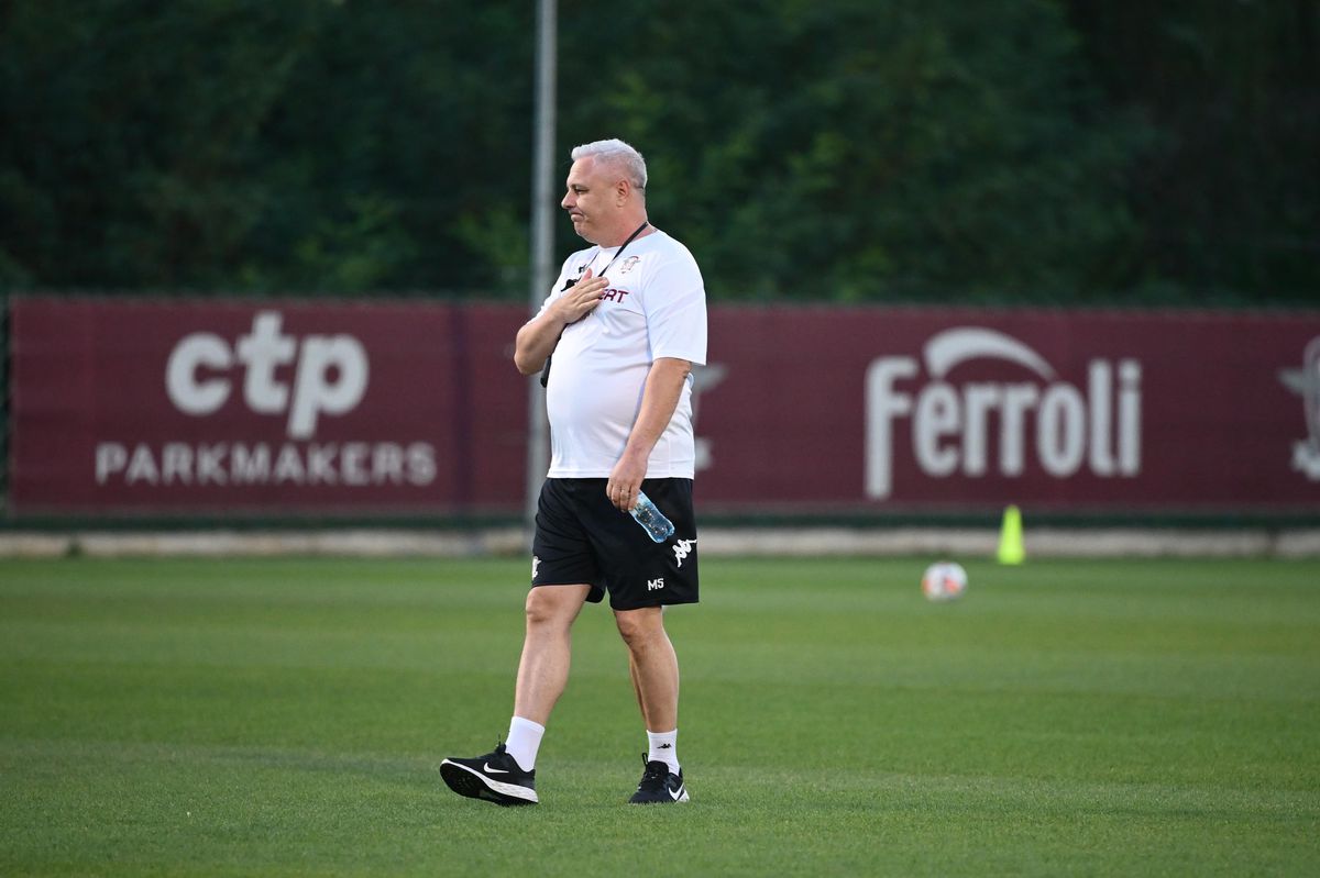 Ce s-a întâmplat la finalul primului antrenament condus de Marius Șumudică la Rapid » Discurs EPIC în fața suporterilor: „Un singur lucru vă rog”