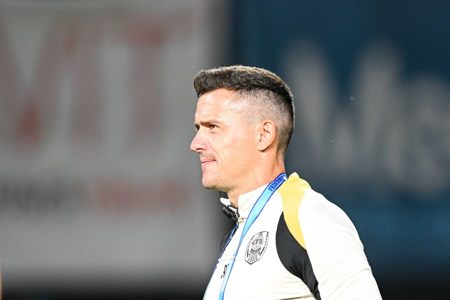 Laurențiu Rus, antrenorul secund de la CFR Cluj. FOTO: Imago Images Cine va sta pe banca lui CFR Cluj după demisia lui Dan Petrescu