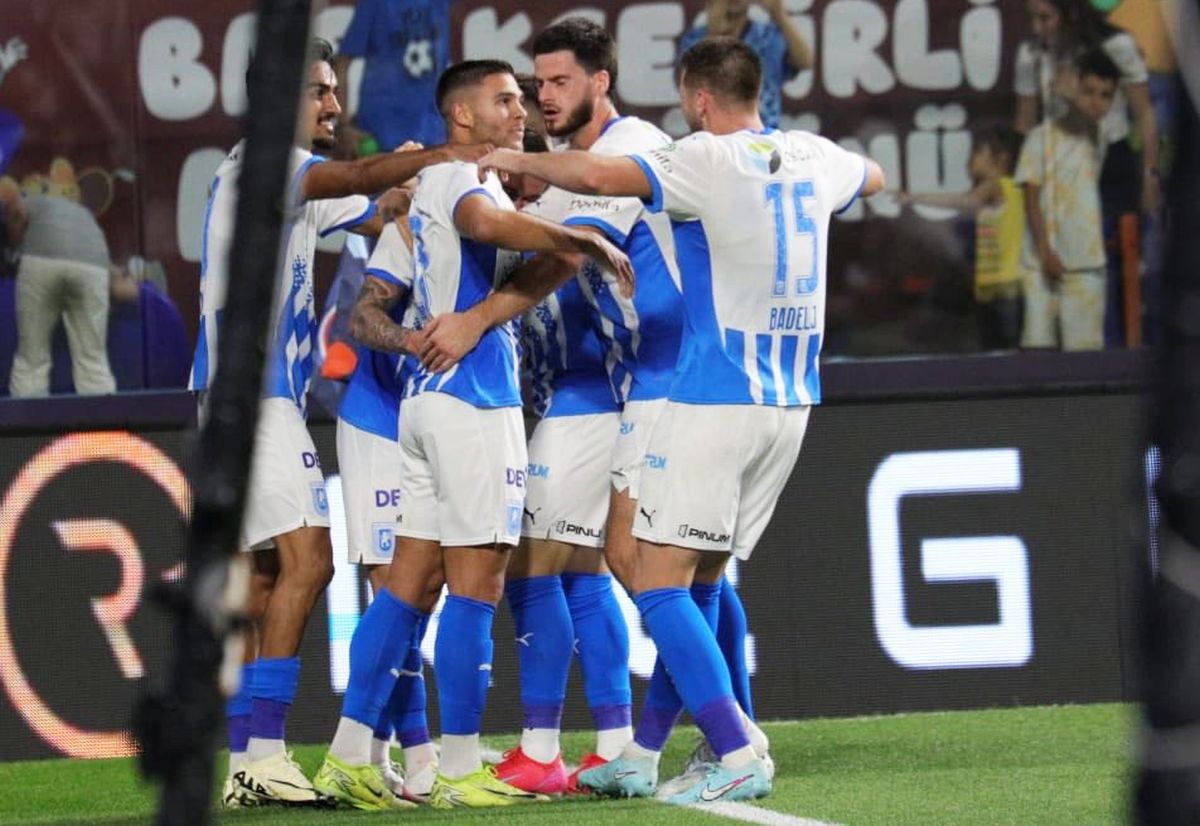 Universitatea Craiova obține o victorie URIAȘĂ la Istanbul, iar oltenii sunt la 90 de minute de o calificare istorică