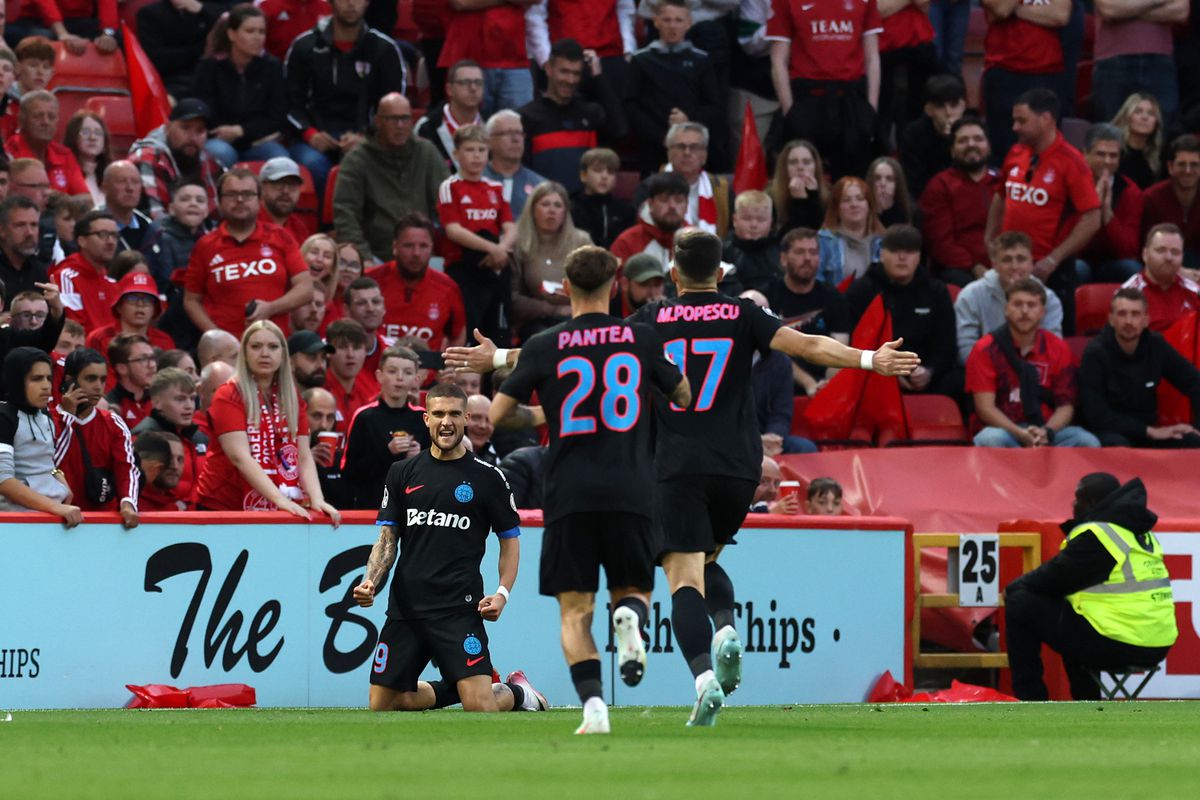 Cine transmite FCSB - Aberdeen, manșa retur din play-off-ul Europa League » Contract de 250.000 de euro