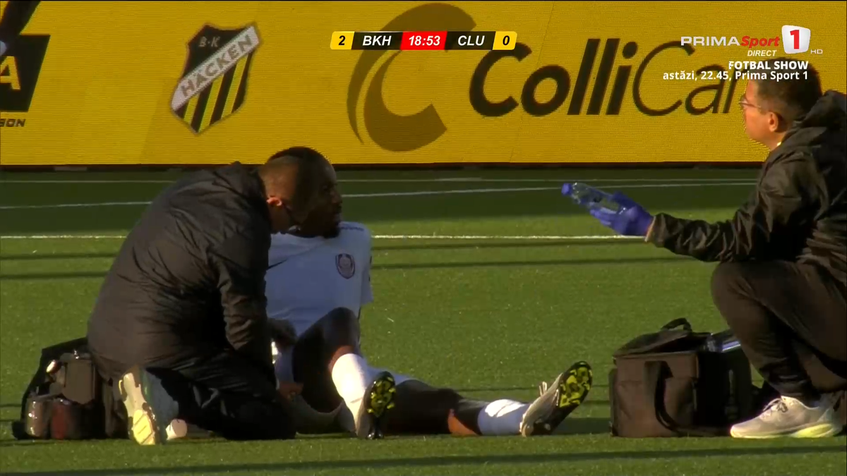 Repriză de coșmar pentru CFR Cluj: 4 goluri încasate și un titular accidentat