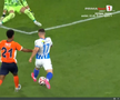 Golul lui Mora din Basaksehir - Universitatea Craiova. FOTO: captură Prima Sport
