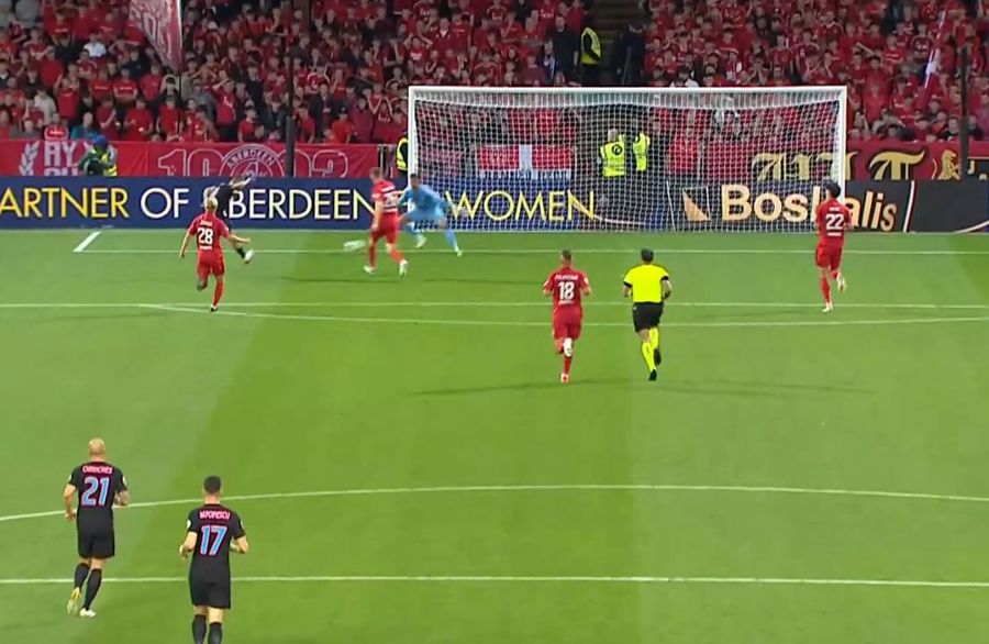 Aberdeen - FCSB 2-2 » „Braveheart” Bîrligea n-a fost de ajuns! În inferioritate numerică, FCSB primește două goluri de la Aberdeen » Dar se vede grupa de Europa League: scor de CALIFICARE!