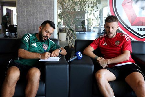 Alexandru Maxim, în timpul interviului acordat agenției Anadolu